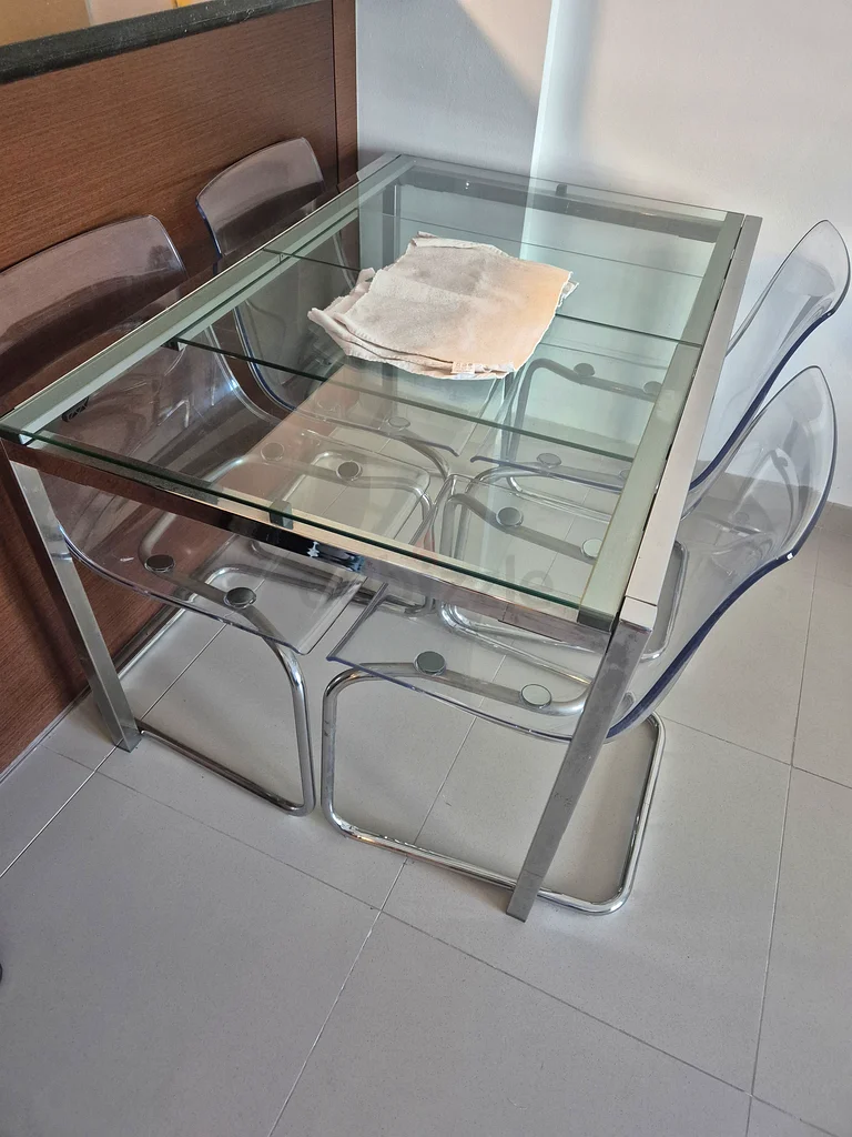 Glass Kitchen Table