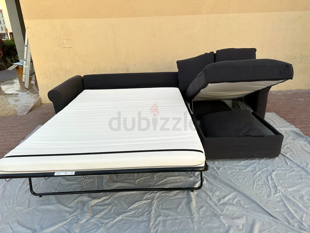 Ikea gronlid lshape sofa bed with storage