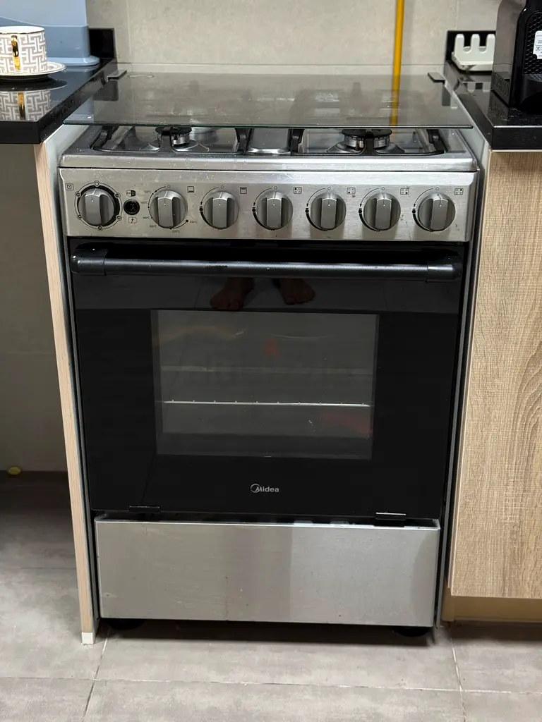 Freestanding Cooker Midea, Gas