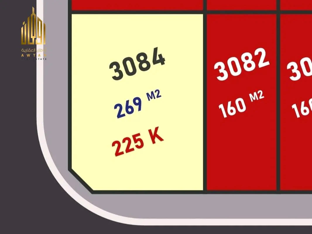 Land Owning a corner land with a direct installment system, a great
