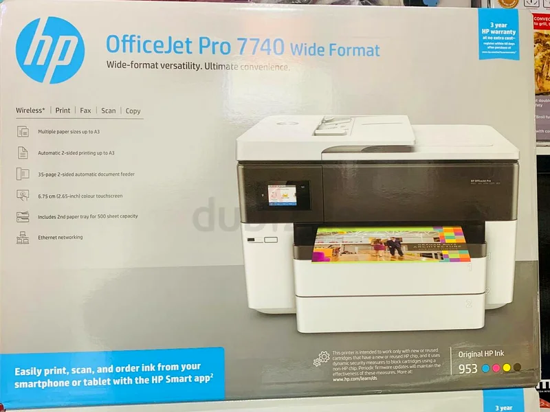 HP OfficeJet Pro 7740 Wide Format AllinOne Printer