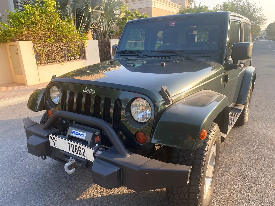 Jeep Wrangler JK very rarely used