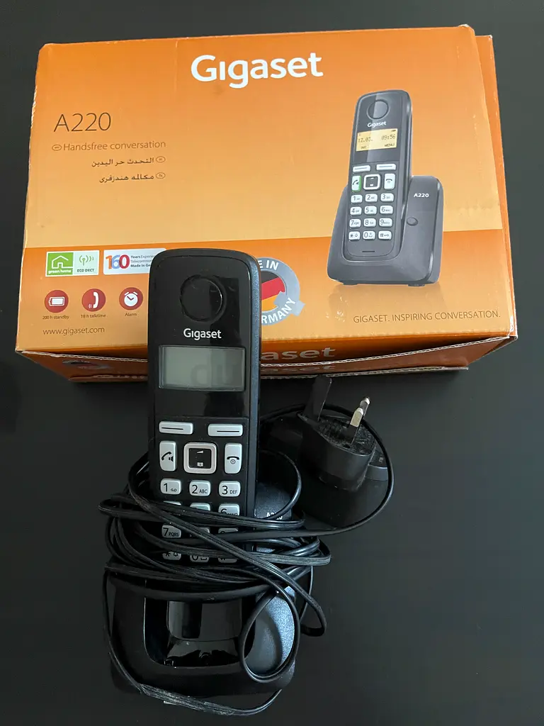 Gigaset A270 Cordless Phone black/Sharjah