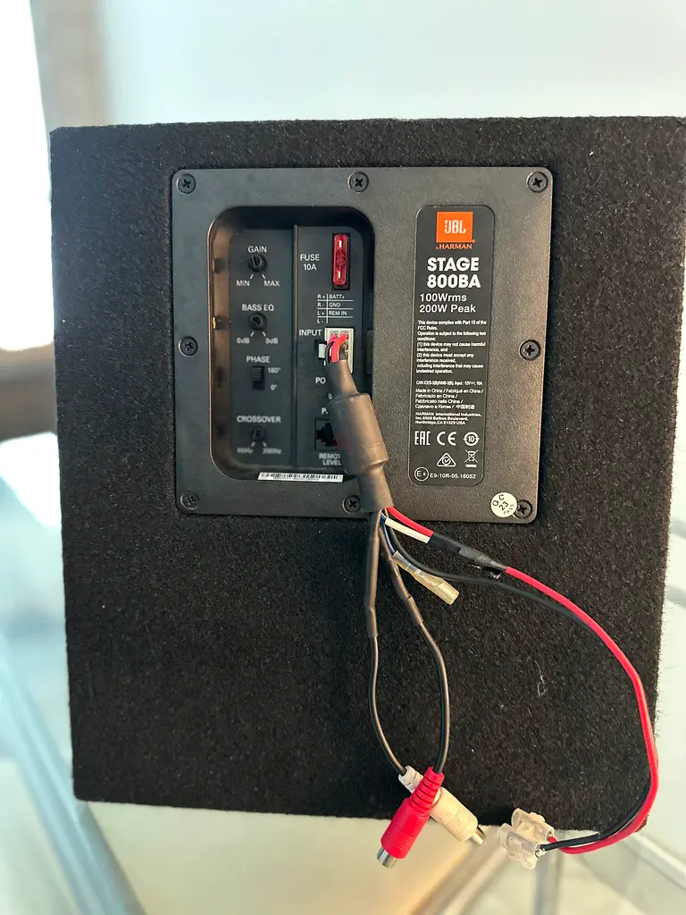 JBL Car Powered Subwoofer