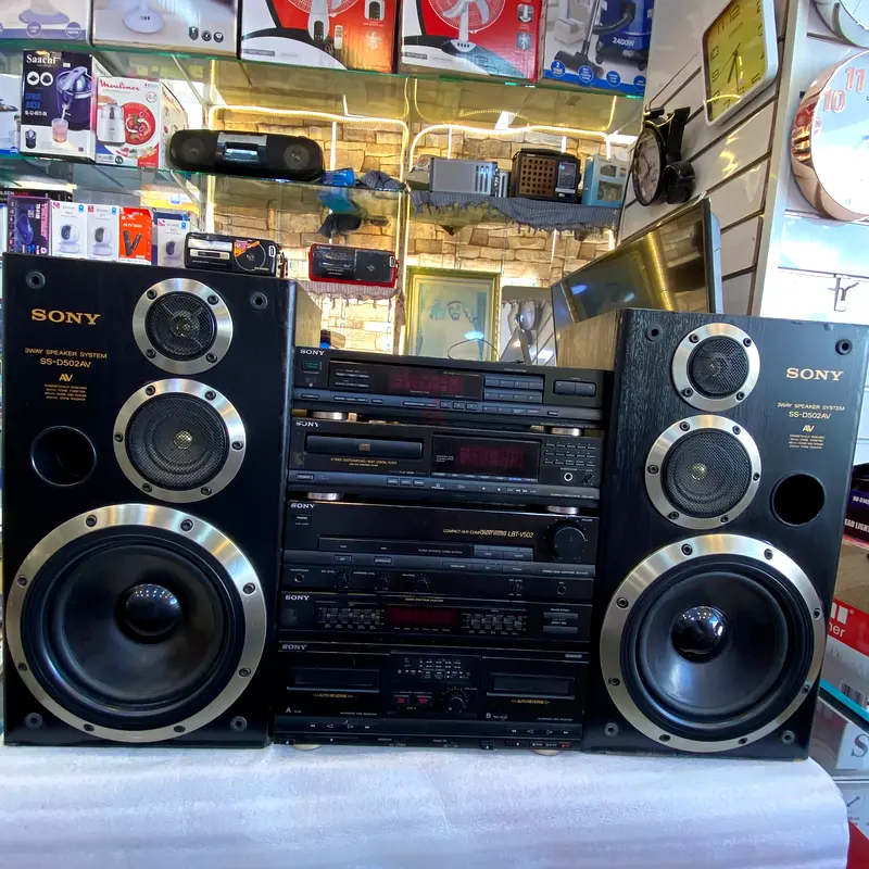 Sony sound system مسجل سوني