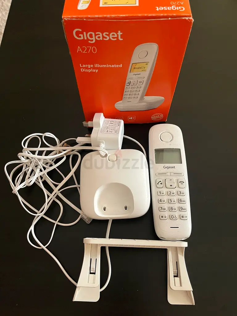 Gigaset A270 Cordless Phone white/Sharjah