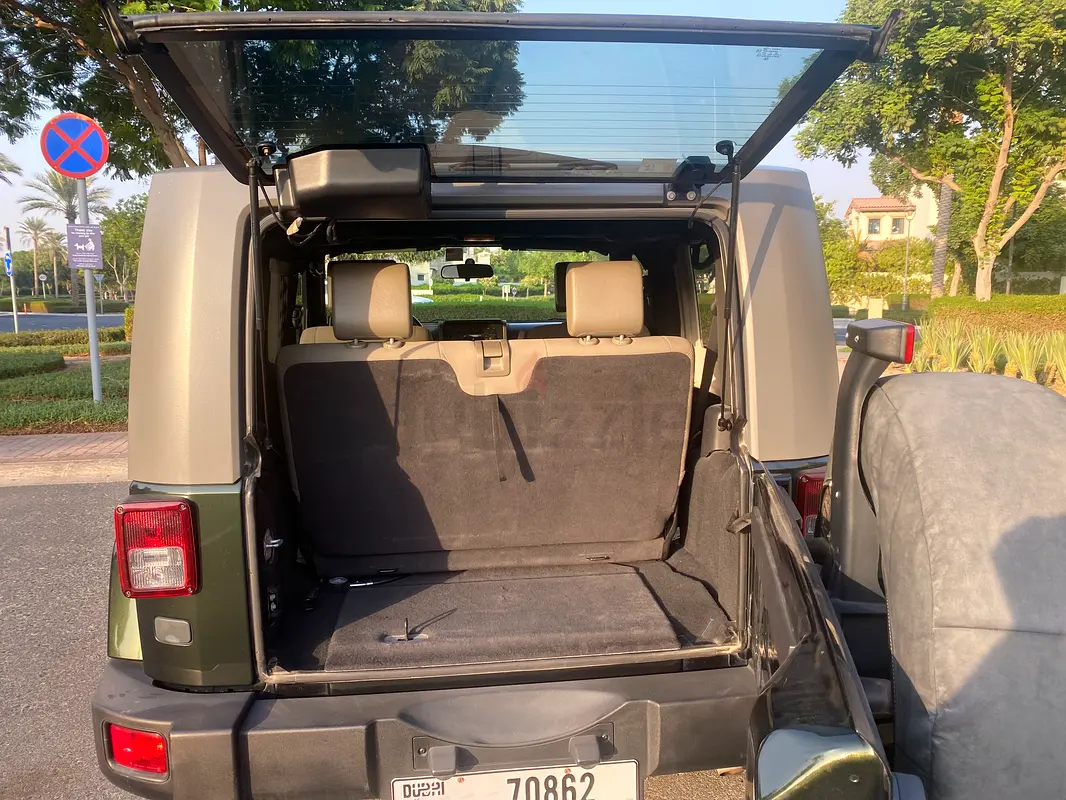 Jeep Wrangler JK very rarely used