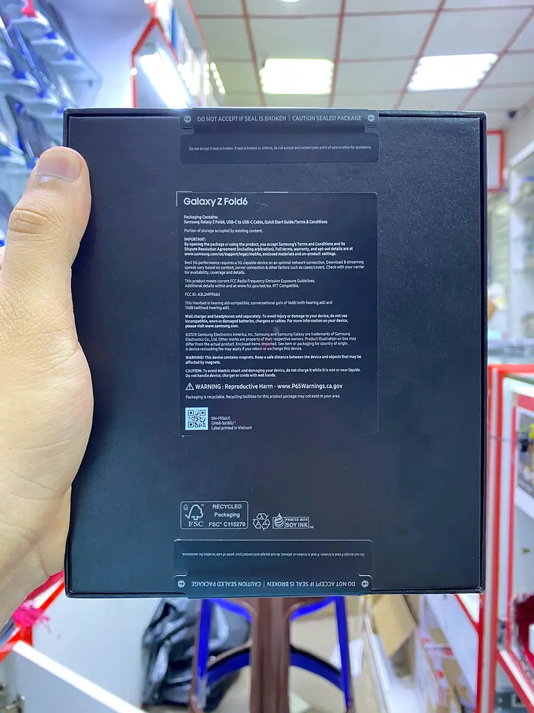 Samsung Z Fold 6 256GB Crafted Black