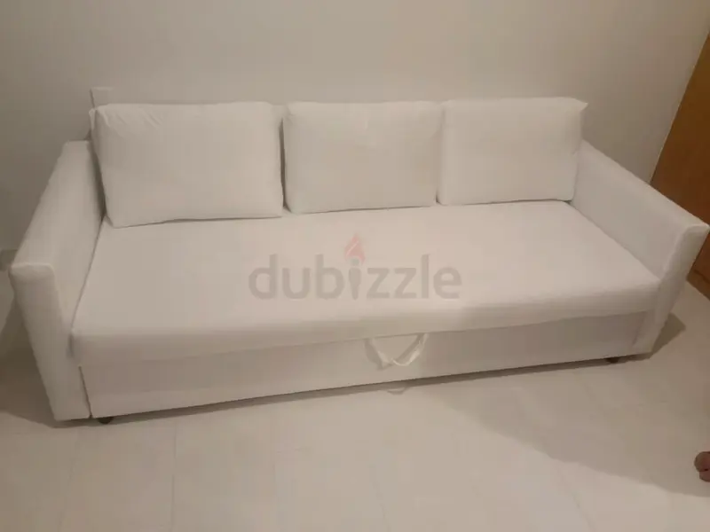 IKEA sofa cum bed 3 seater with big storage