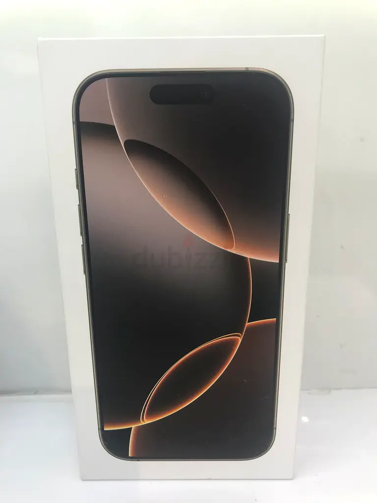 iPhone 16 Pro Brand New, 512gb Memory, Desert Titanium Color, 1Physical