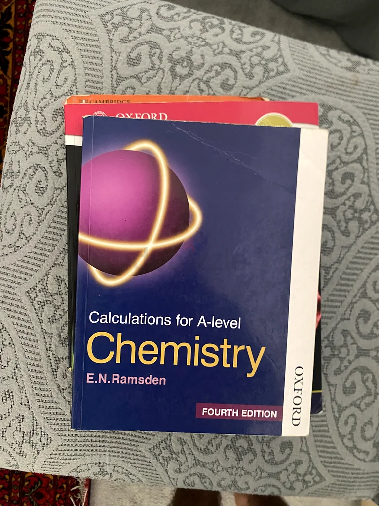 Calculations for Alevel Chemistry E.N.RAMSDEN (4th Edition)