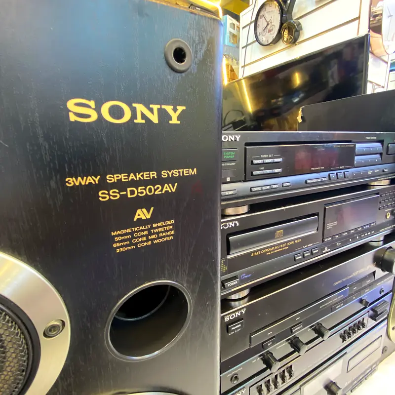 Sony sound system مسجل سوني