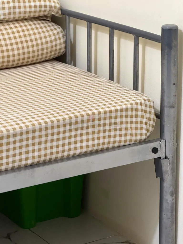 Bed frame and mattress