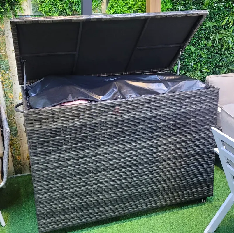 Rattan Outdoor Storage Box