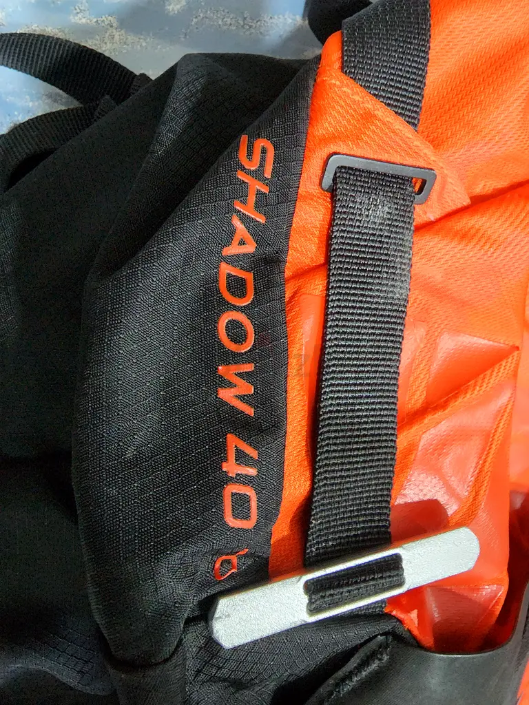 North face hiking bag shadow 40