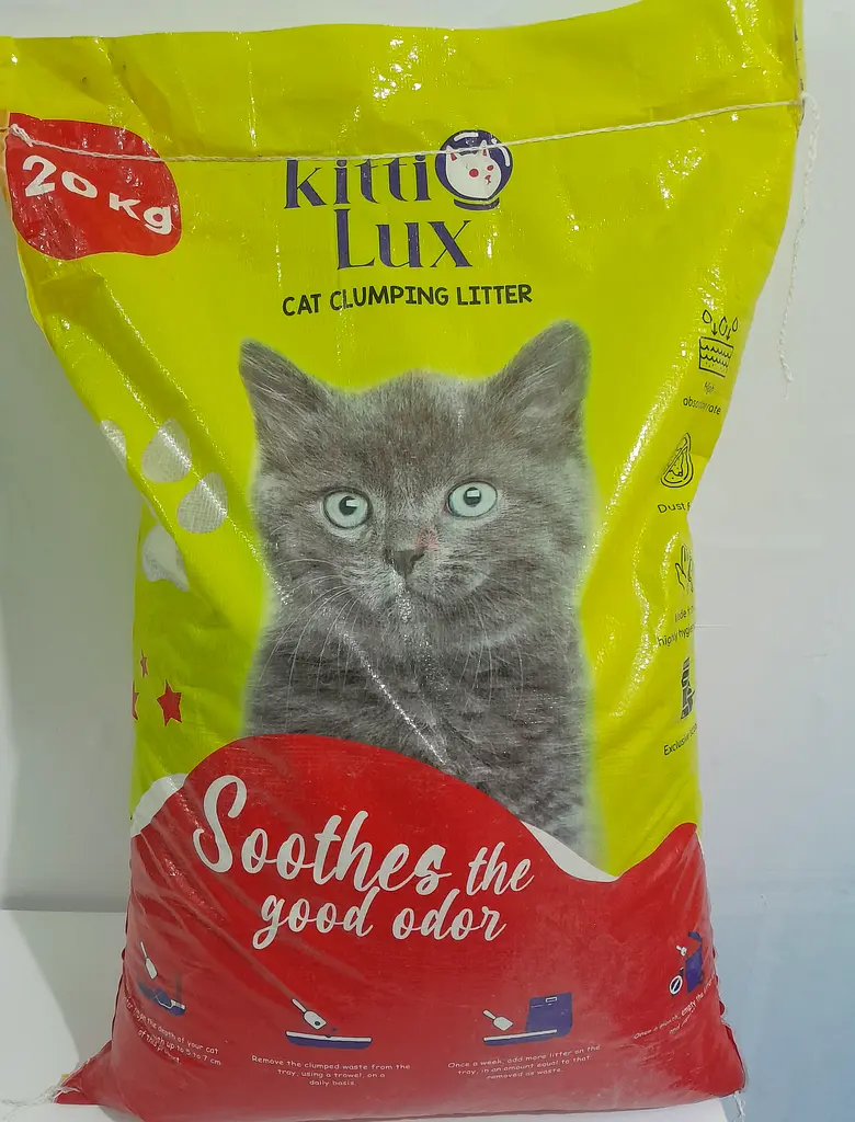 Kitti Lux Clumping cat Litter 20kg