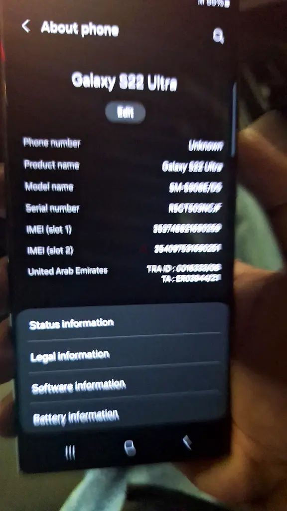 Samsung Galaxy S22 ultra