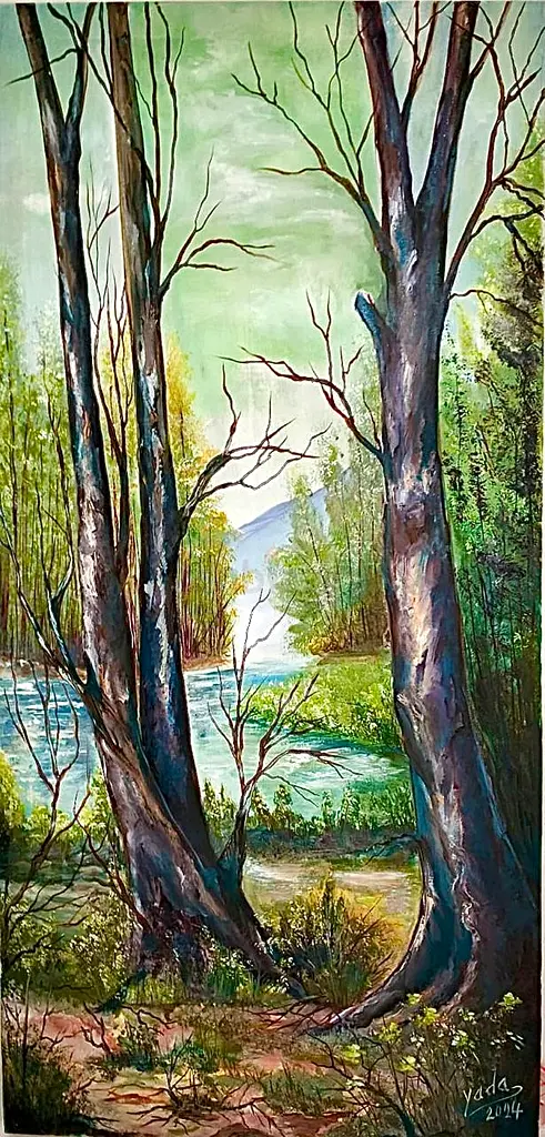 Oil painting for sale by a famous artist