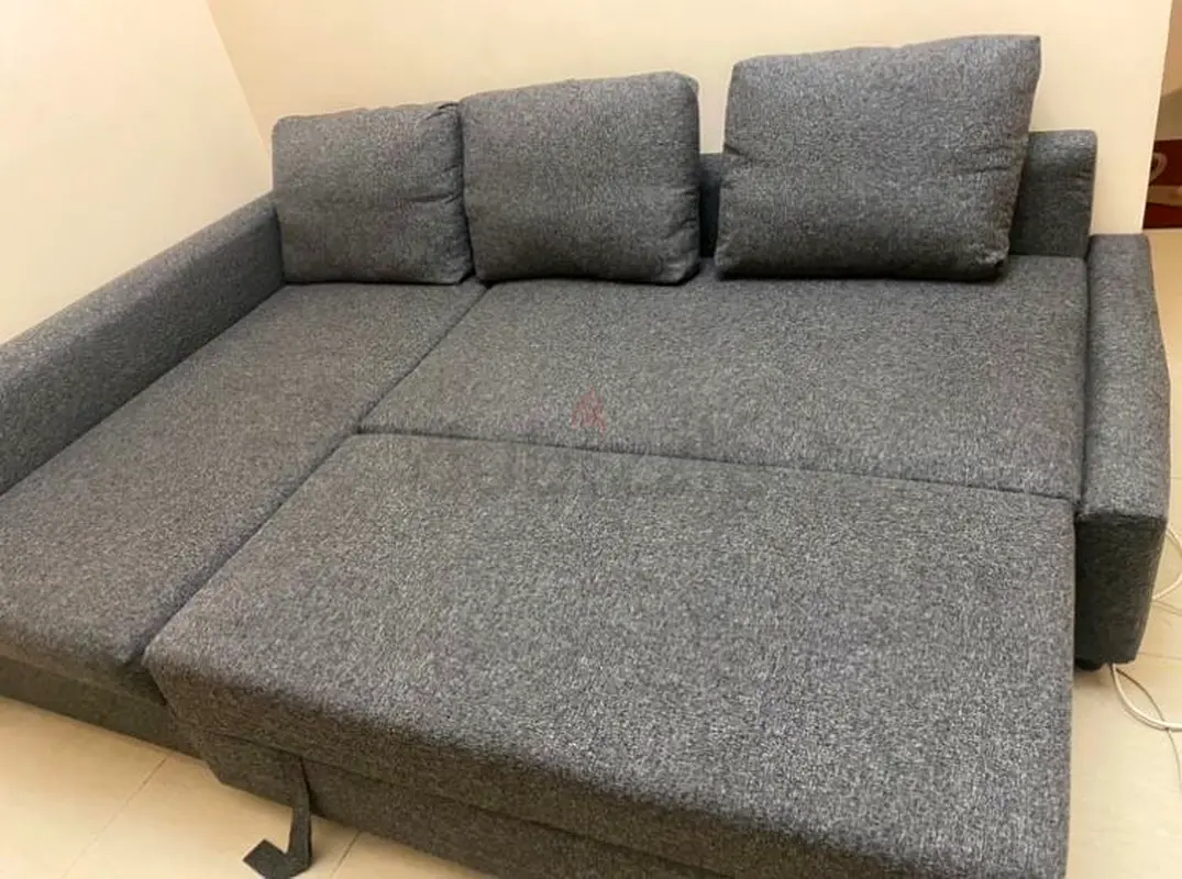 ikea L shaped sofa with storage