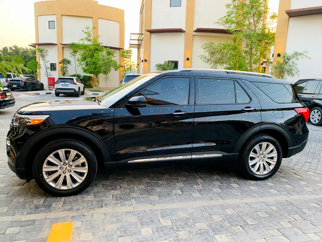 Ford Explorer 2021 hybrid GCC اكسبلورر خليجي هايبرد دوبيزل
