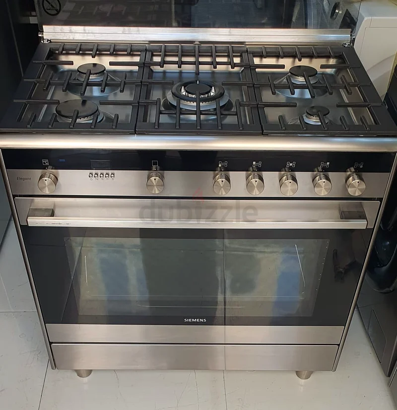 Siemens IQ700 Top Gas oven Electric cooker 90 by 60 cm