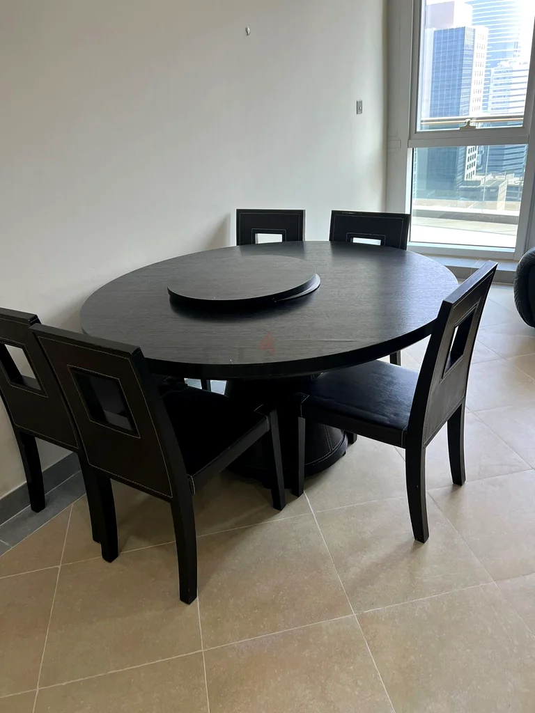 Dining table and chairs for sale