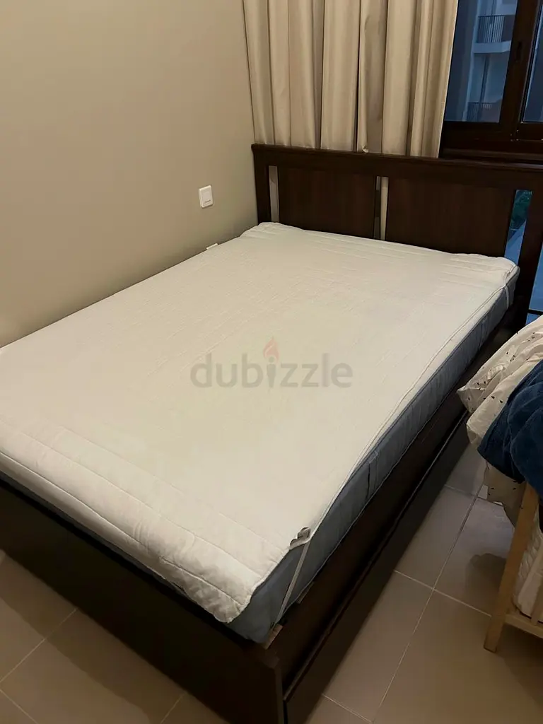 Ikea Songesand Bed Vesteroy Mattress 140x200