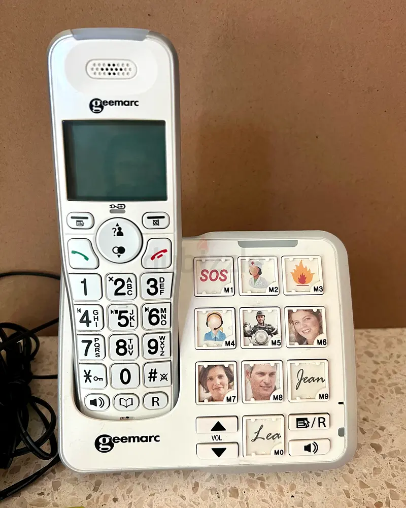 Geemarc Amplidect Loud Cordless Telephone