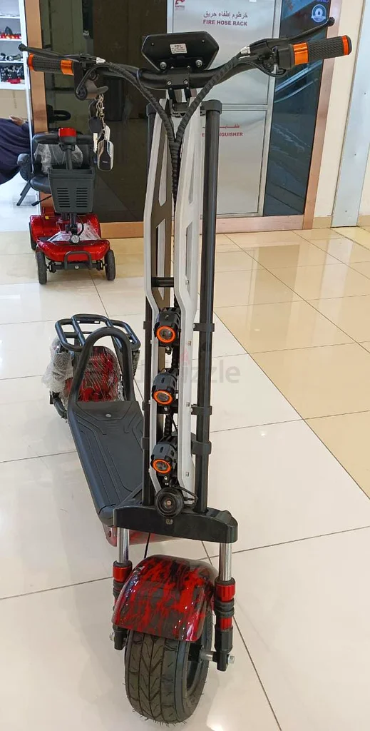 Foldable Led fat tyre scooter 1500 watts high speed