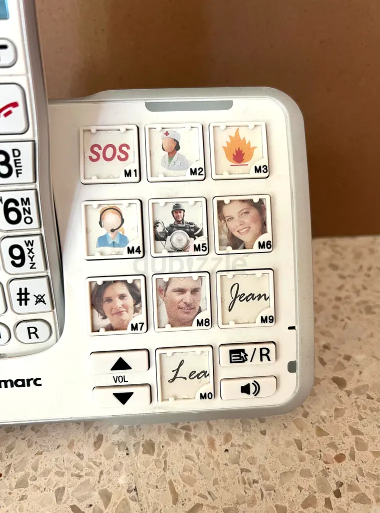 Geemarc Amplidect Loud Cordless Telephone