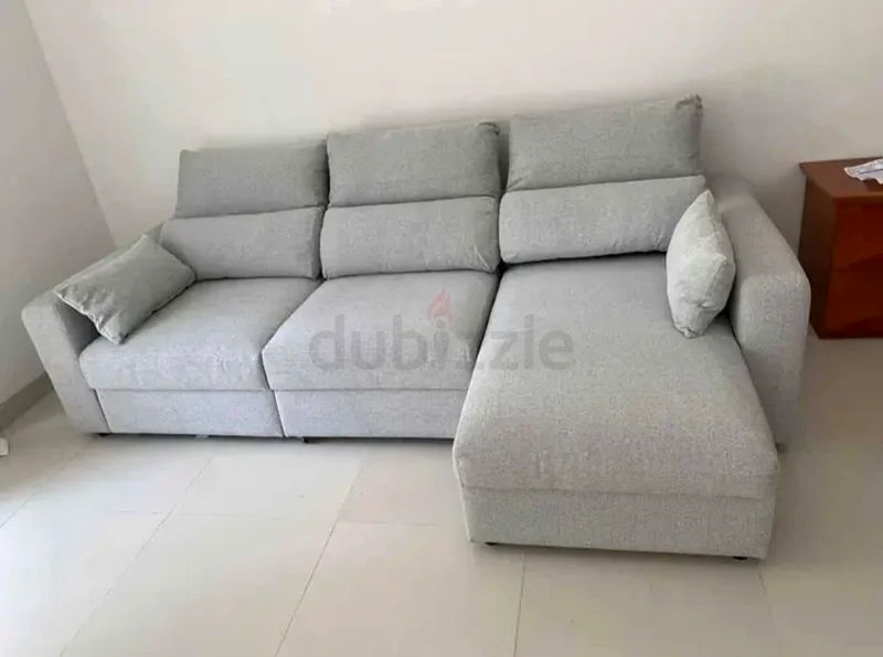 Selling as a new IKEA Eskilstuna L shape sofa bed
