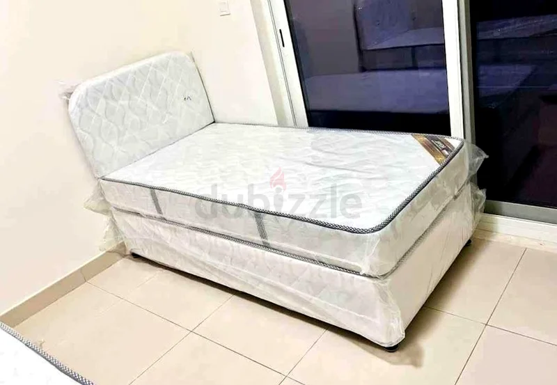 BRAND NEW SINGLE AMERICAN BASE WITH MATTRESS AVAILABLE
