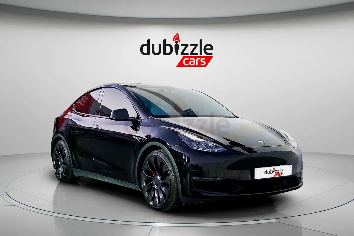 AED2,826/month 2023 Tesla Model Y Performance 75KWH Warranty GCC