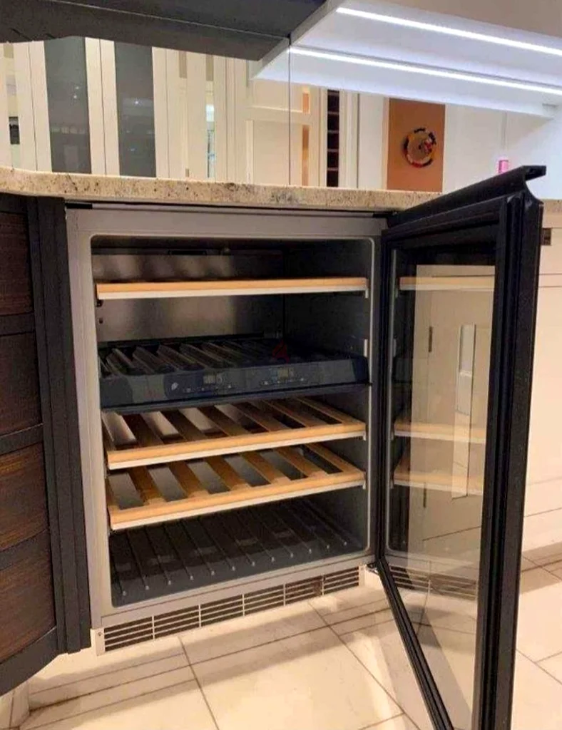 Miele latest model 40 bottle dual zone wine fridge