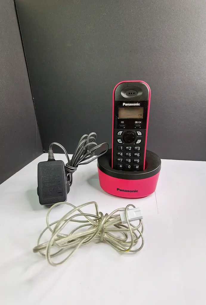 Panasonic Cordless Telephone KxTg1311, pink