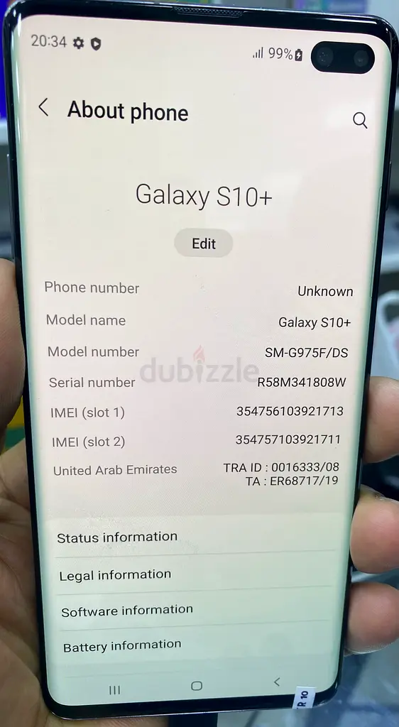 Samsung S10 plus63215380646402114