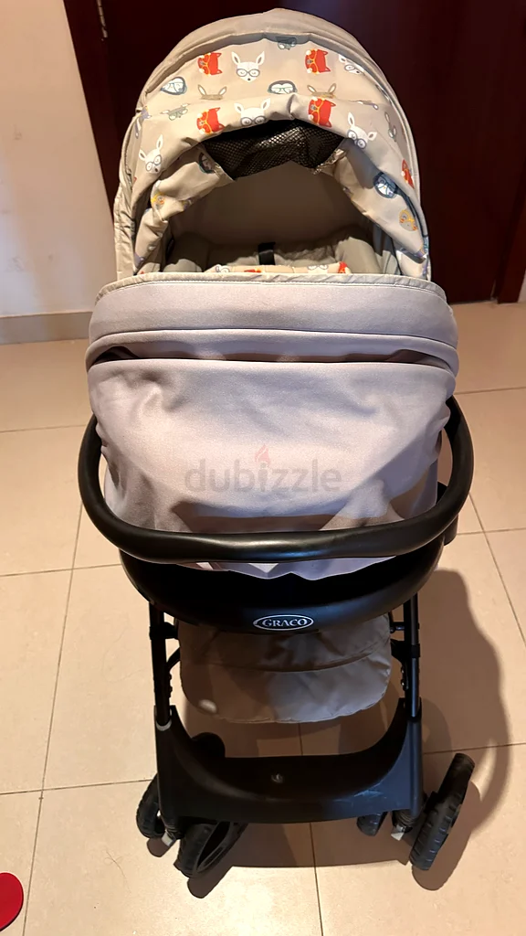 Stroller with infant car seat
