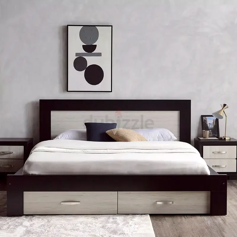 Home Center King Bed plus side tables free