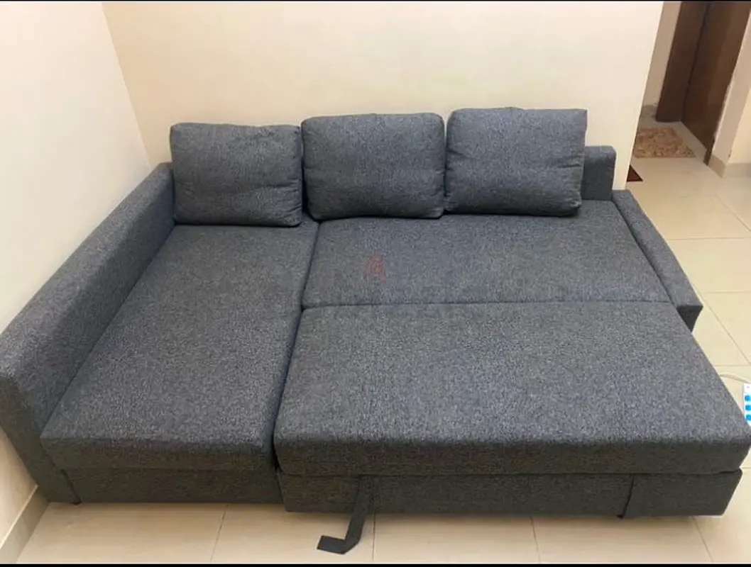 ikea L shaped sofa with storage