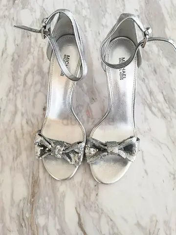 Michael Kors silver shoes size 38 new
