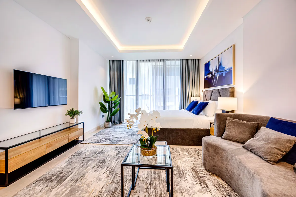 Apartment Brand new!!!! Chic studio at The Sterling East by Omniyat in