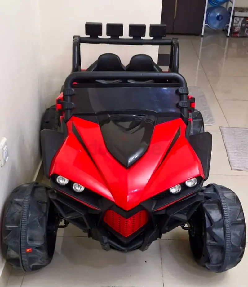 Red Kids 4WD 2Seat 4X4 Car