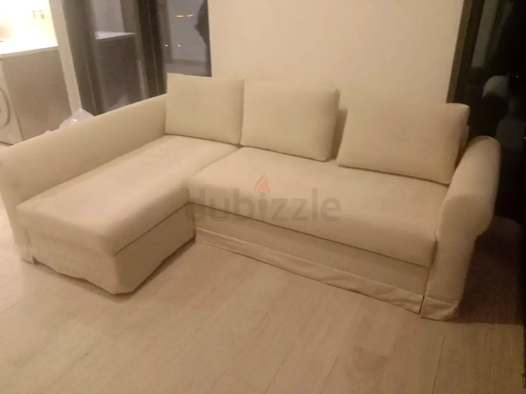 IKEA sofa cum bed L shape with big storage