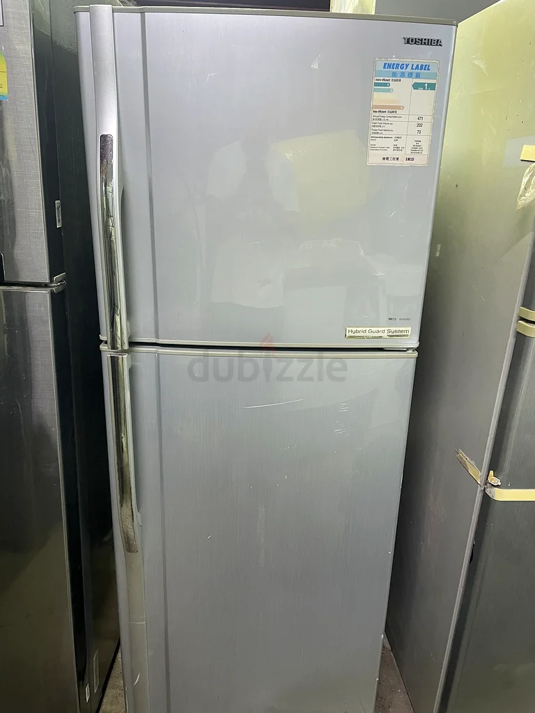 Toshiba fridge with free home delivery.
