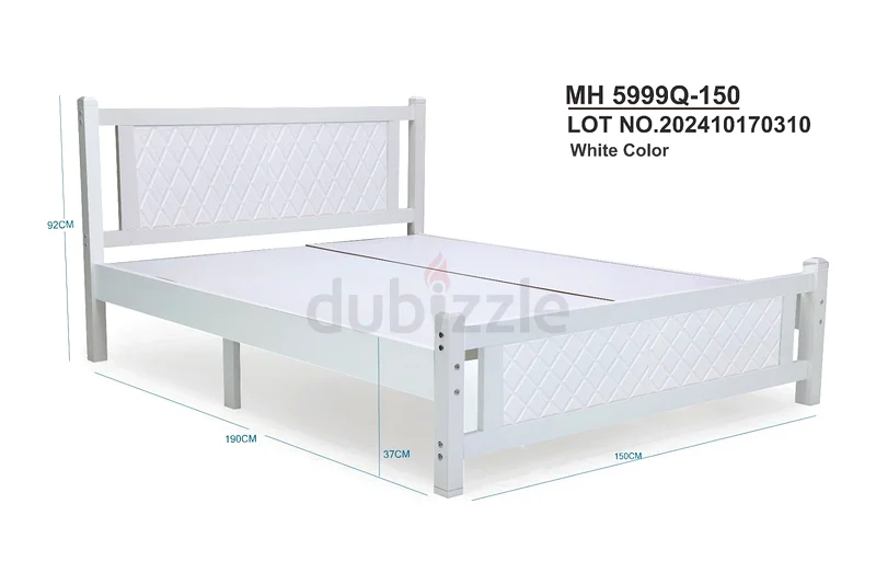 BRAND NEW HIGH QUALITY SOLID WOOD QUEEN BED WITH MATTRESS AVAILABLE