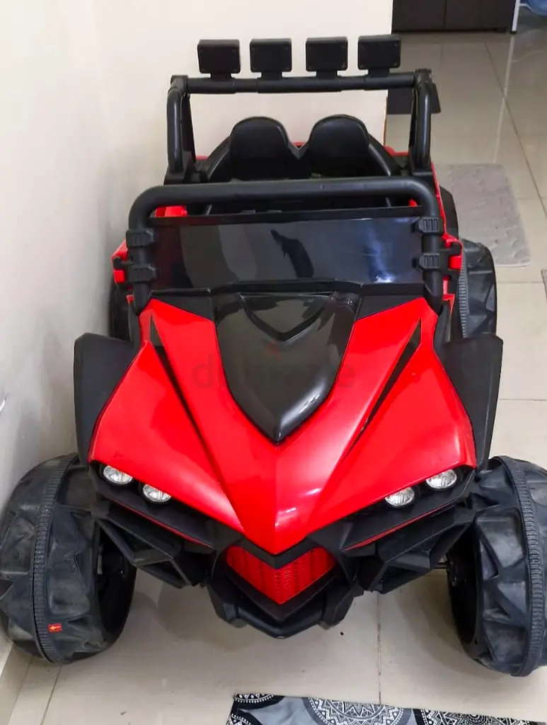 Red Kids 4WD 2Seat 4X4 Car