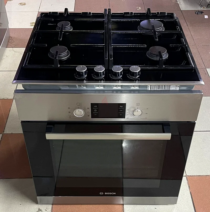 Bosch Built In 60cm Gas Top And Electric Oven For Sale