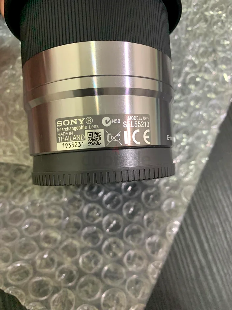 Sony lens 55-210 SEL5521063172680309891112