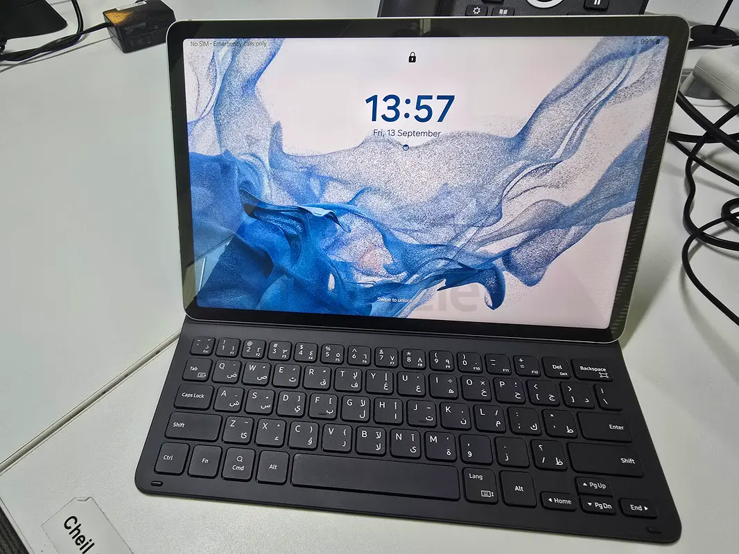 Samsung Tab S8, 5G, 128Gb, 8Gb with keyboard
