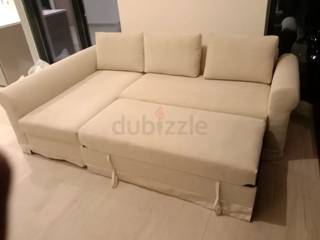 IKEA sofa cum bed L shape with big storage
